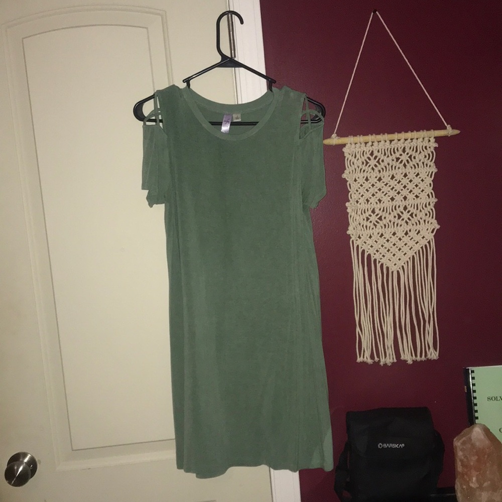 Green dress